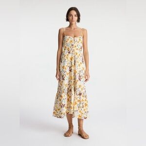 A.L.C. Lilah Floral Midi Dress
